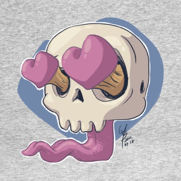 Skull Love by MBGraphiX